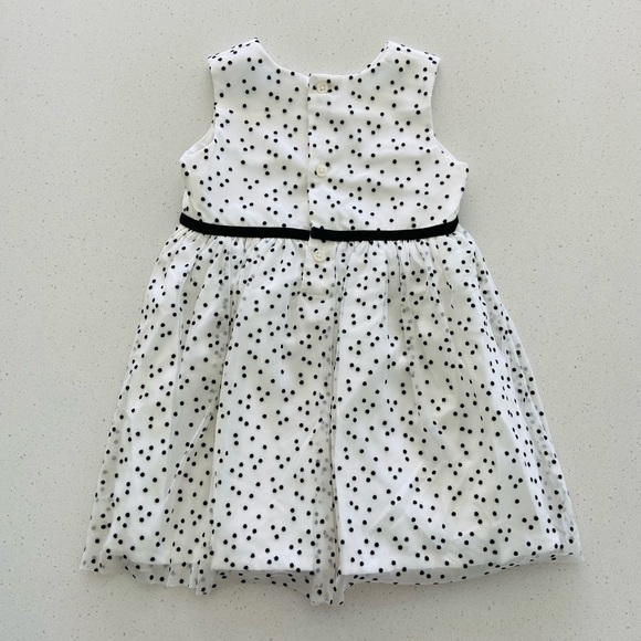 Carter’s Toddler Girls Sleeveless Polka Dot Dress Size 18 Months - Picture 5 of 5